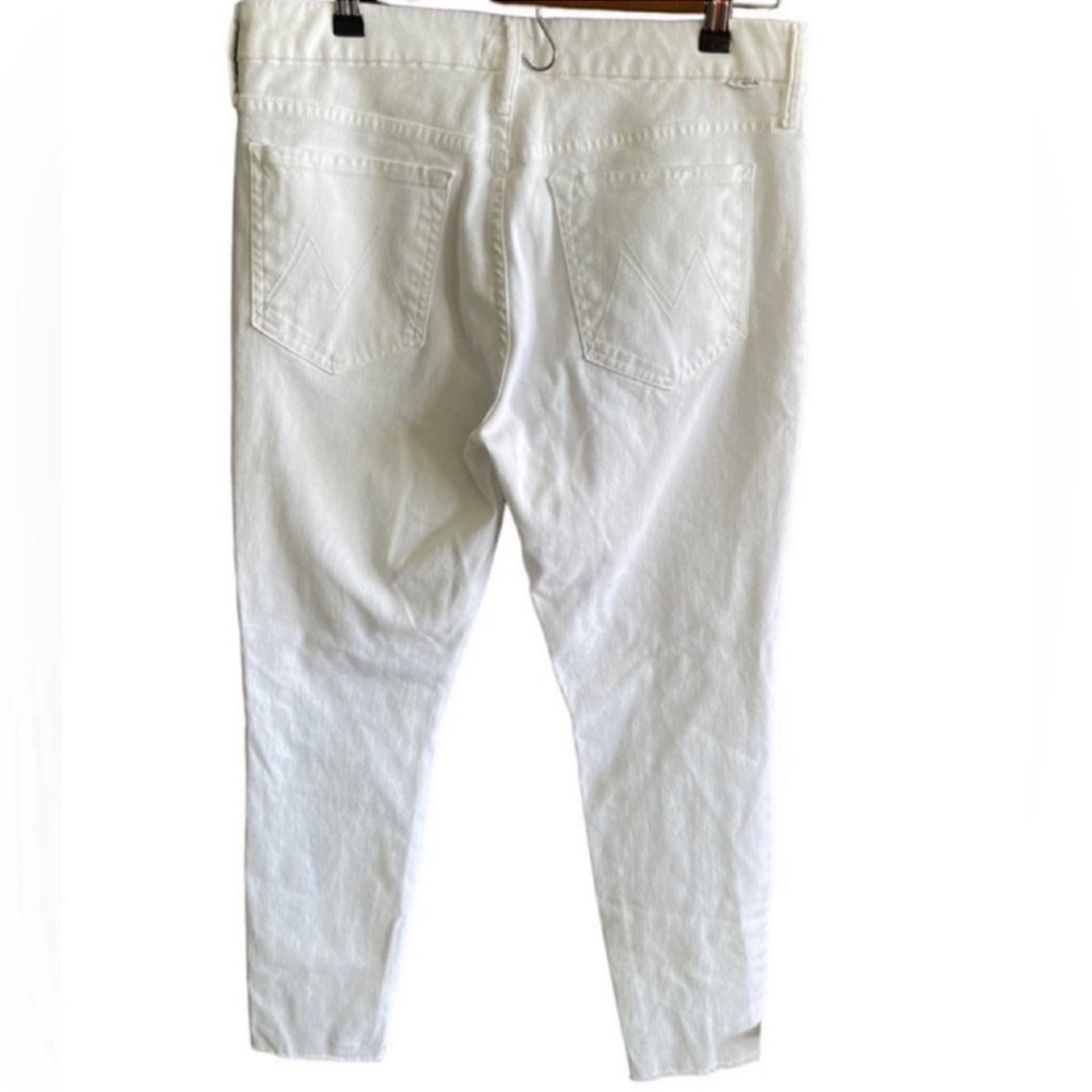 MOTHER LOOKER ANKLE FRAY Glass Slipper Jeans Size 31 - Picture 7 of 13